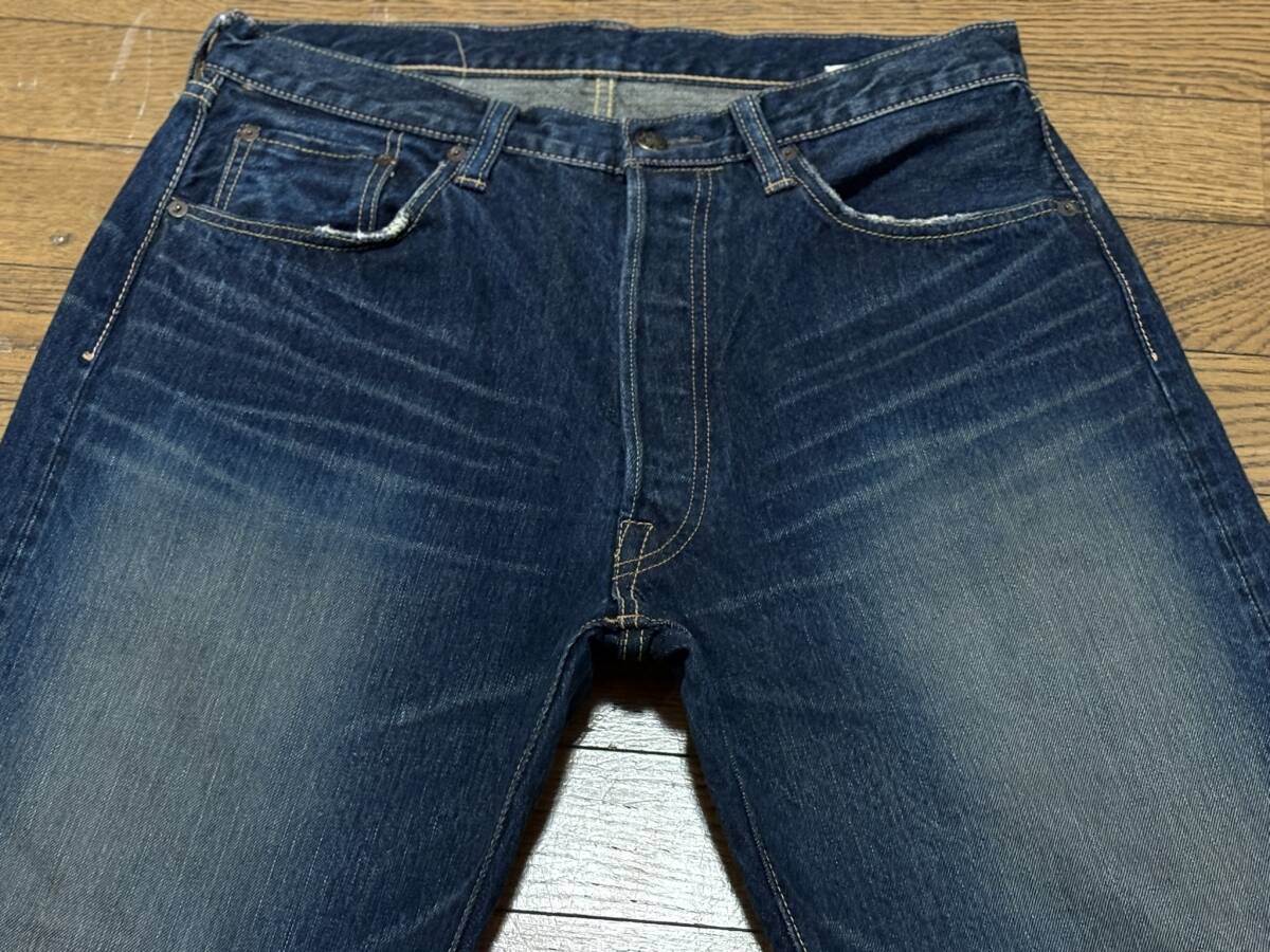 ※東洋エンタープライズ SUGAR CANE シュガーケーン Lot 065 ユニオンスター セルビッチ デニムパンツ 濃いめインディゴ 34 BJBE.E