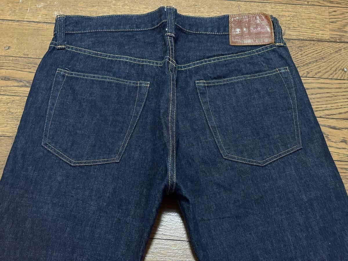 ※東洋エンタープライズ SUGAR CANE シュガーケーン Lot 2014 セルビッチ デニムパンツ 濃紺 33 　　　　　　 　 BJBE.E