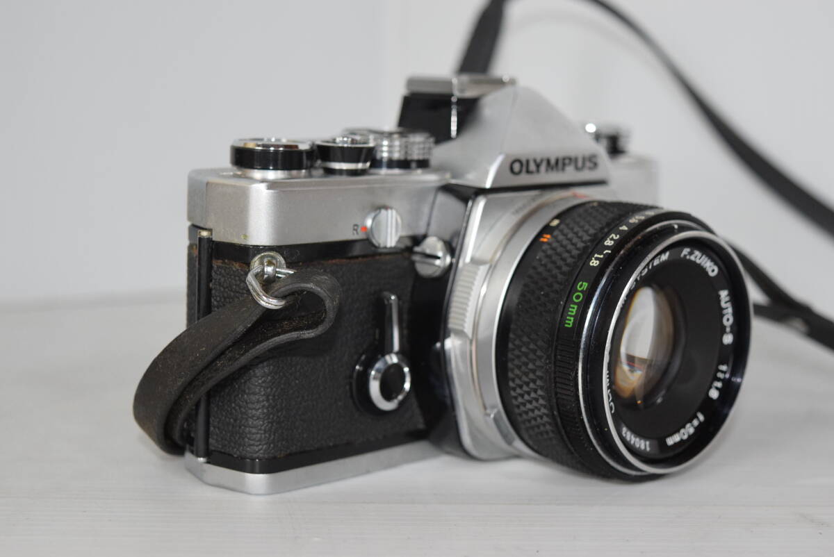 M オリンパス OLYMPUS OM-1 フィルムカメラ ボディ レンズ F.ZUIKO AUTO-S 1：1.8 F50ｍｍ