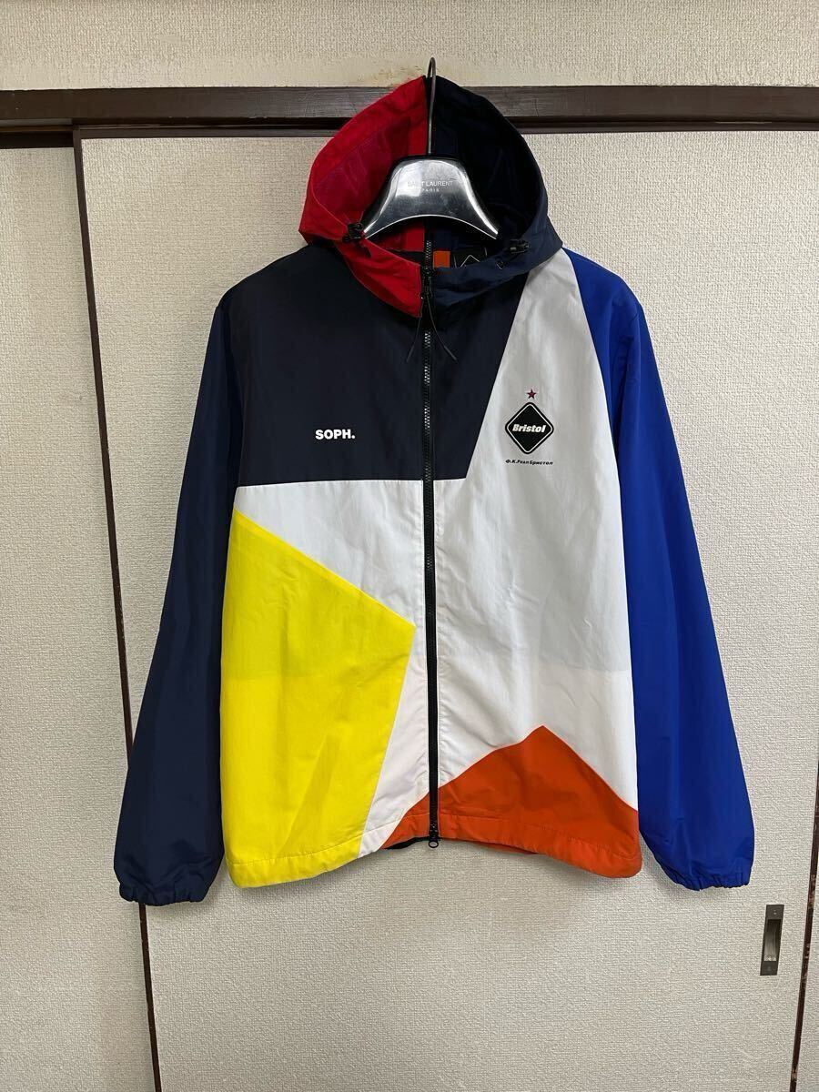 【良品】FCRB f.c real bristol エフシーレアルブリストル SOPHNET ソフネット BIG STAR SEPARATE PRACTICE JACKET ジャケット