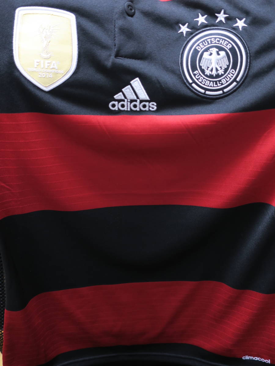 ドイツ 代表 2014 アウェイ ユニフォーム S アディダス ADIDAS Germany シャツ サッカー