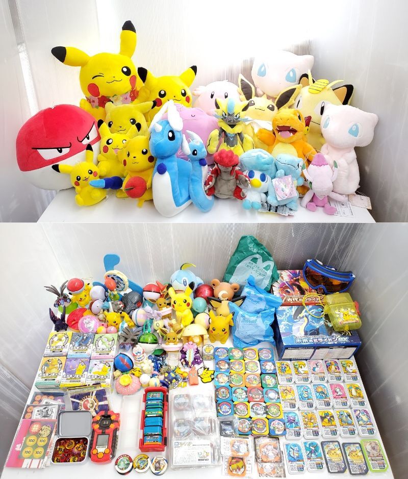 大量 まとめ ポケットモンスター 約10kg) ぬいぐるみ 23体 タグ