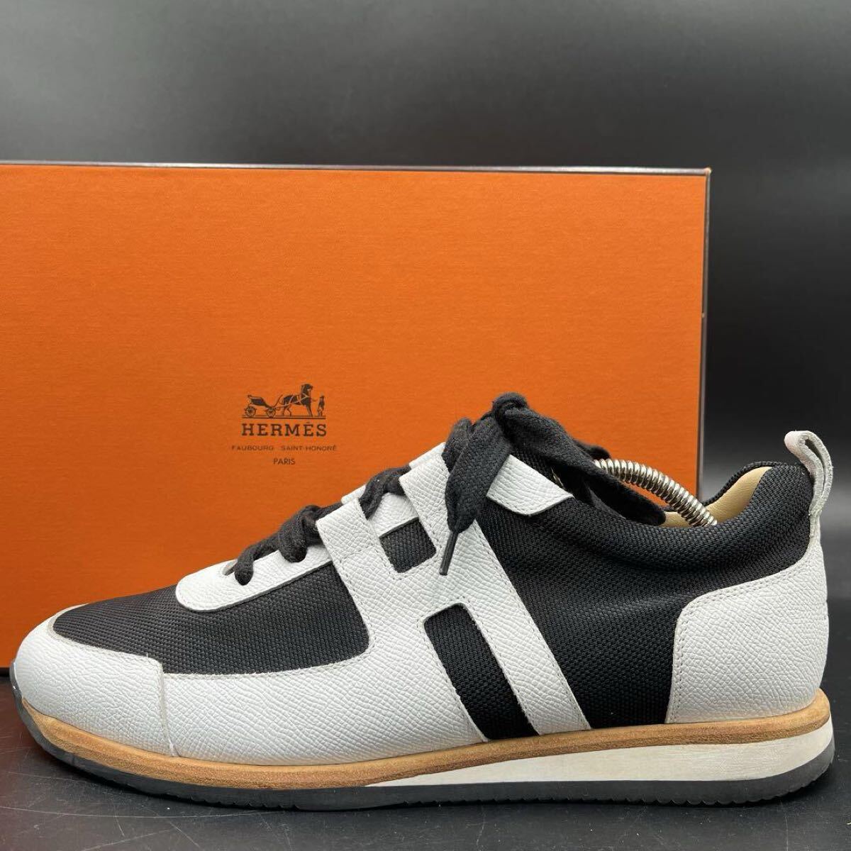 エルメス靴 Yahoo!オークション - 【未使用級】 HERMES エルメス 【王者の