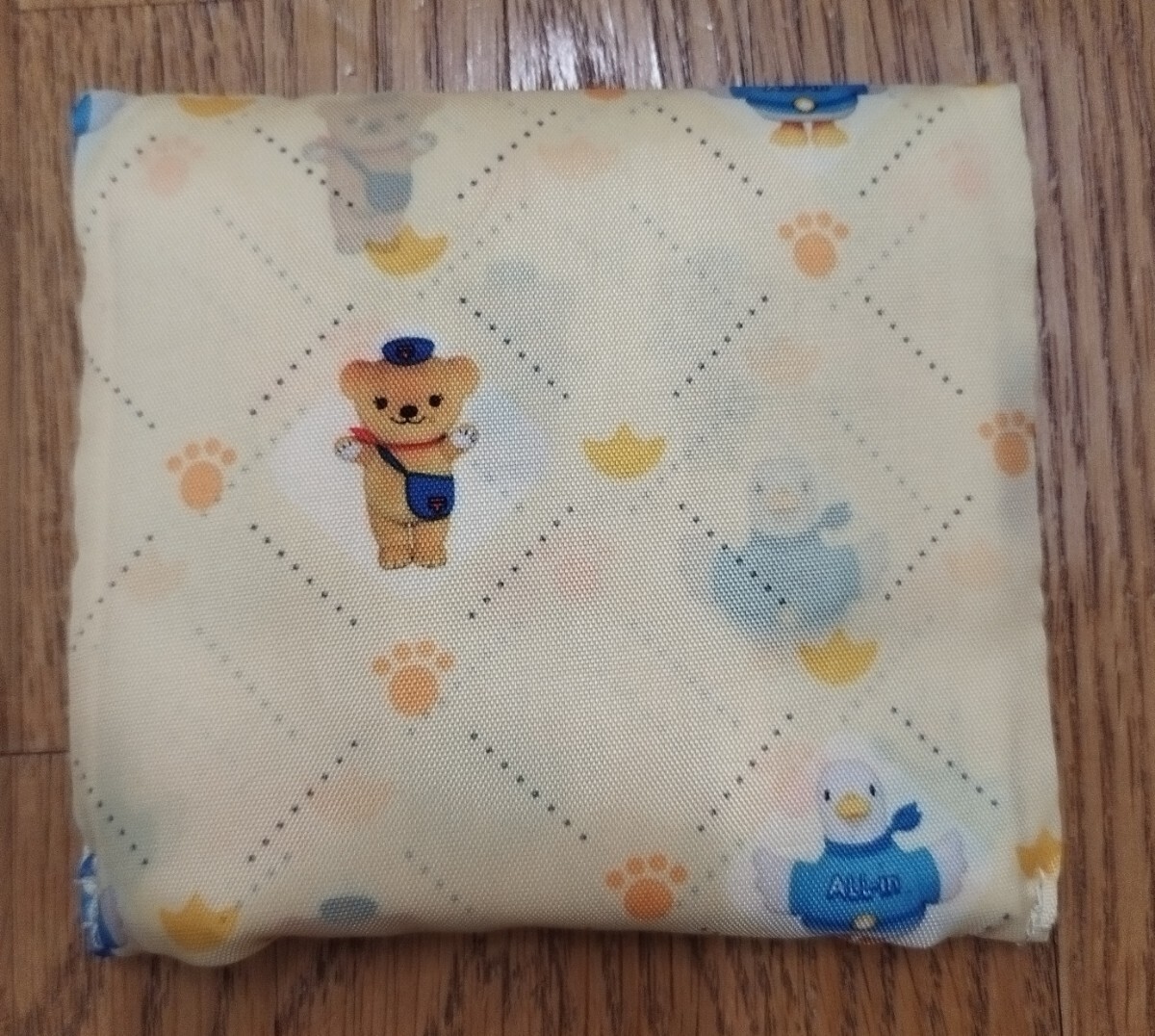 ポスくま アフラックダック エコバック 折りたたみ_画像3