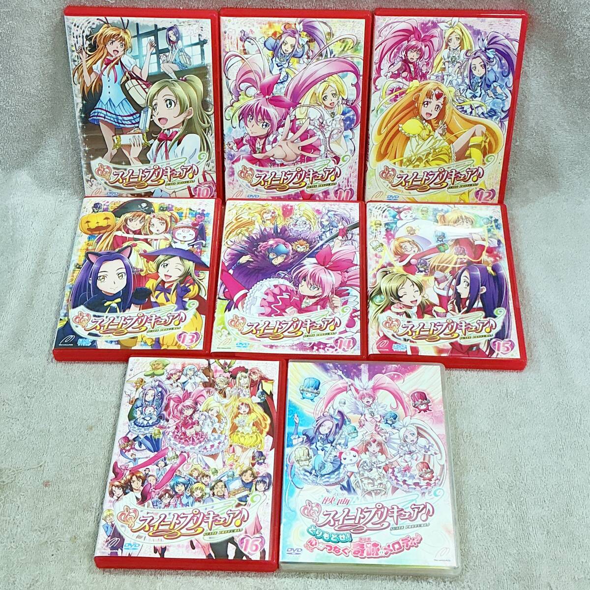 ○K1013□スイートプリキュア♪ 全17枚□DVD 全16巻＋劇場版