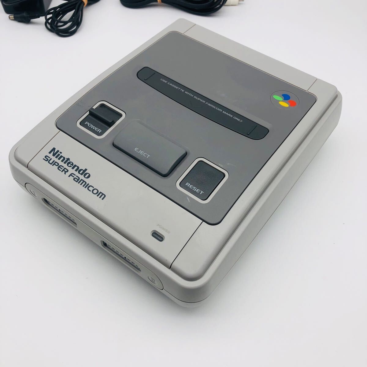 任天堂 スーパーファミコン 後期型 本体 一式セット◇動作確認済 任天堂 スーパーファミコン 後期型 本体 一式セット◇動作確認済