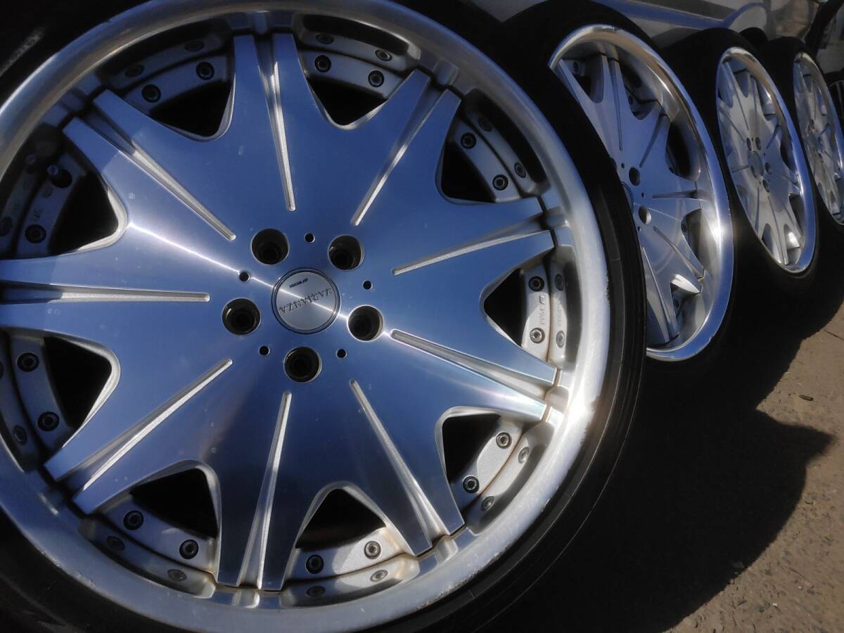  Alphard снимать WORKva Lien tsaVAD 20 дюймовый 8.5J+45(O)&9.5J+38(O) 5 дыра PCD114.3,245/35R20sa Mata iya есть 4 шт. комплект [ б/у ]