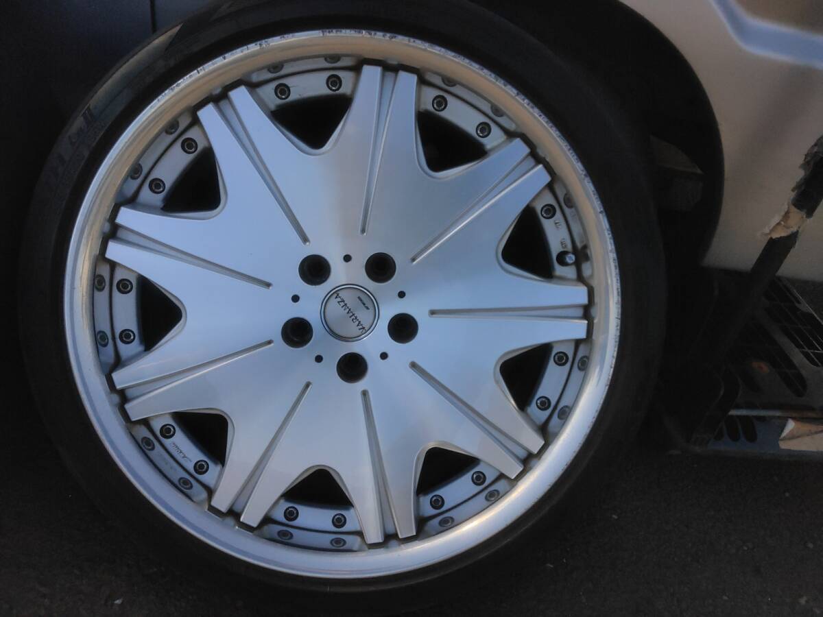  Alphard снимать WORKva Lien tsaVAD 20 дюймовый 8.5J+45(O)&9.5J+38(O) 5 дыра PCD114.3,245/35R20sa Mata iya есть 4 шт. комплект [ б/у ]