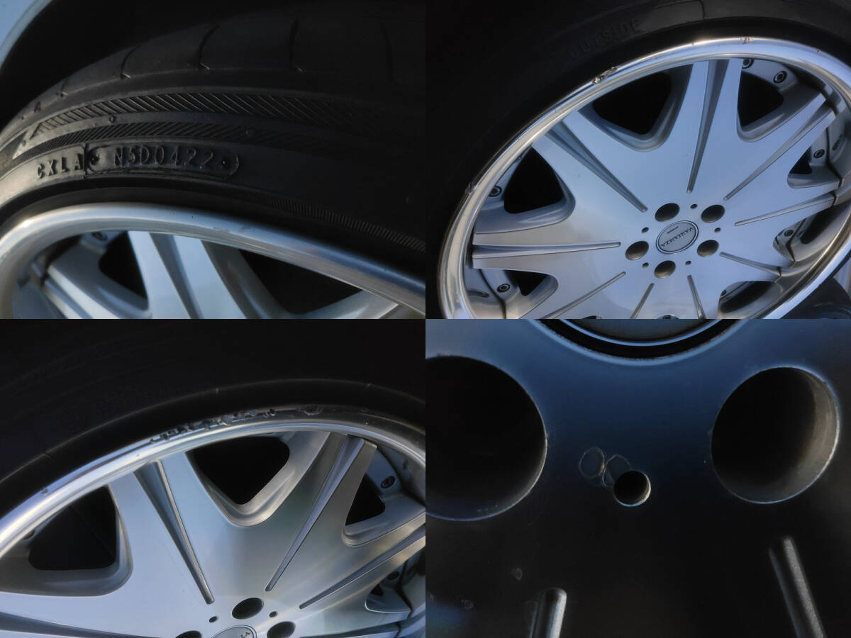  Alphard снимать WORKva Lien tsaVAD 20 дюймовый 8.5J+45(O)&9.5J+38(O) 5 дыра PCD114.3,245/35R20sa Mata iya есть 4 шт. комплект [ б/у ]