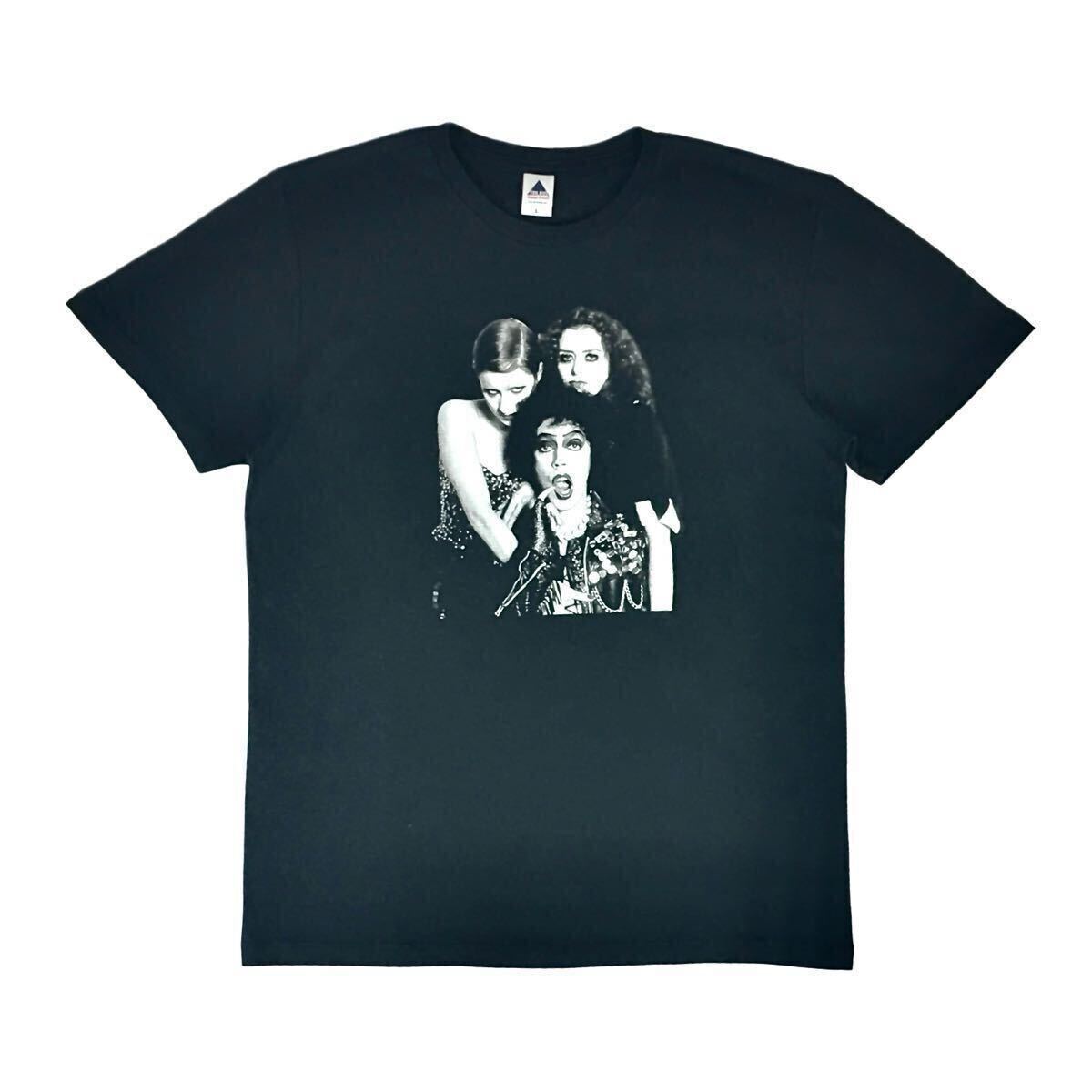 新品 ロッキーホラーショー フランクンフルター博士 1975年グラムロック ドラッグクイーンミュージカル映画 Tシャツ オーバーサイズ XL(LL)_画像1