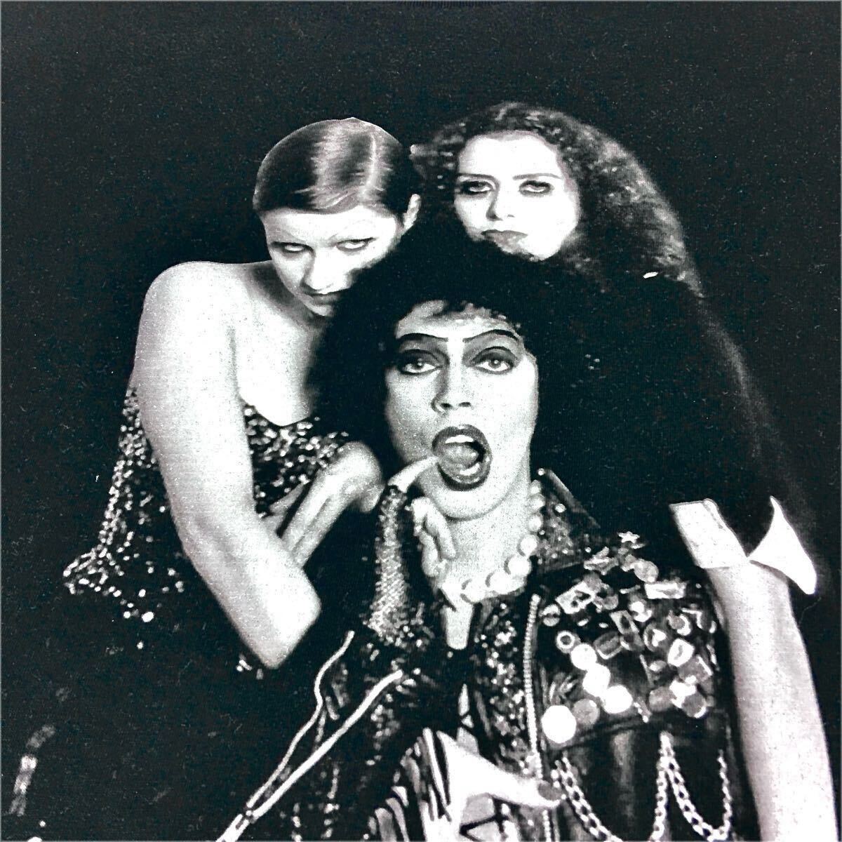 新品 ロッキーホラーショー フランクンフルター博士 1975年グラムロック ドラッグクイーンミュージカル映画 Tシャツ オーバーサイズ XL(LL)_画像2