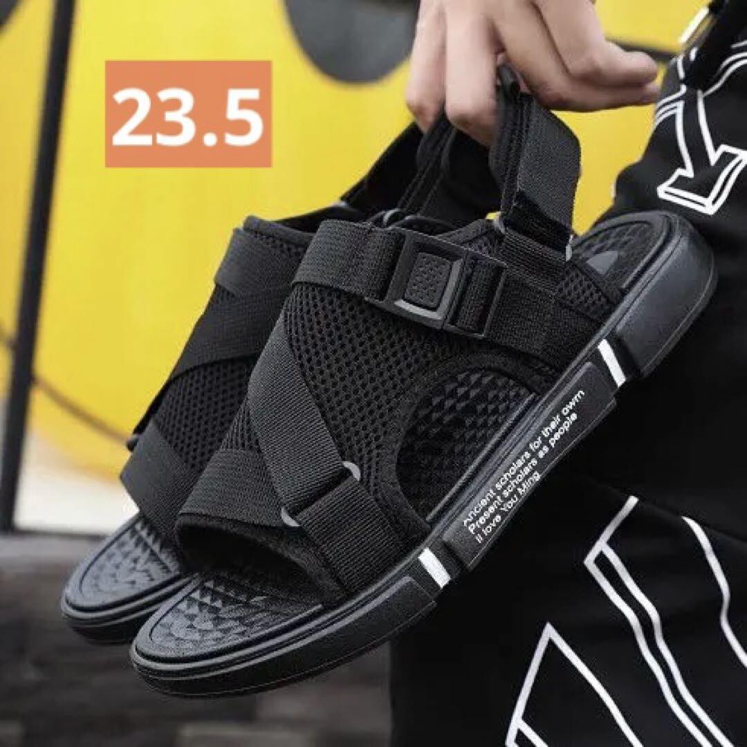 23.5/37 レディーススポーツサンタルバックル仕様 脱ぎ履き楽々_画像1