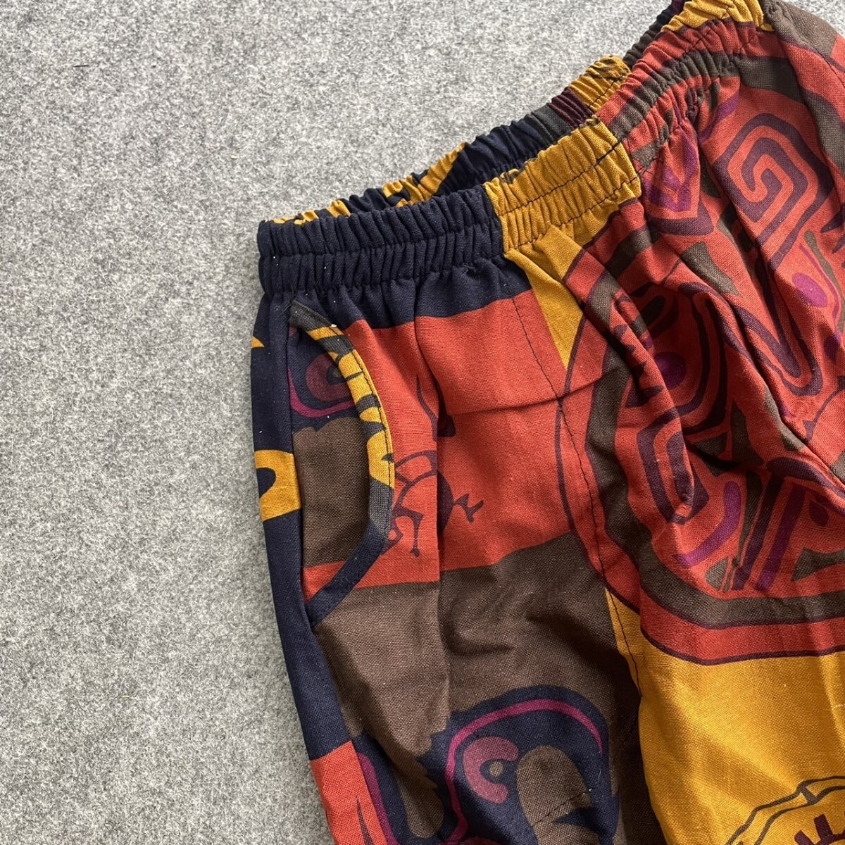 レディース ボリュームパンツエスニック アラジンパンツフリーサイズ で履きやすい！ メンズにも♪_画像6