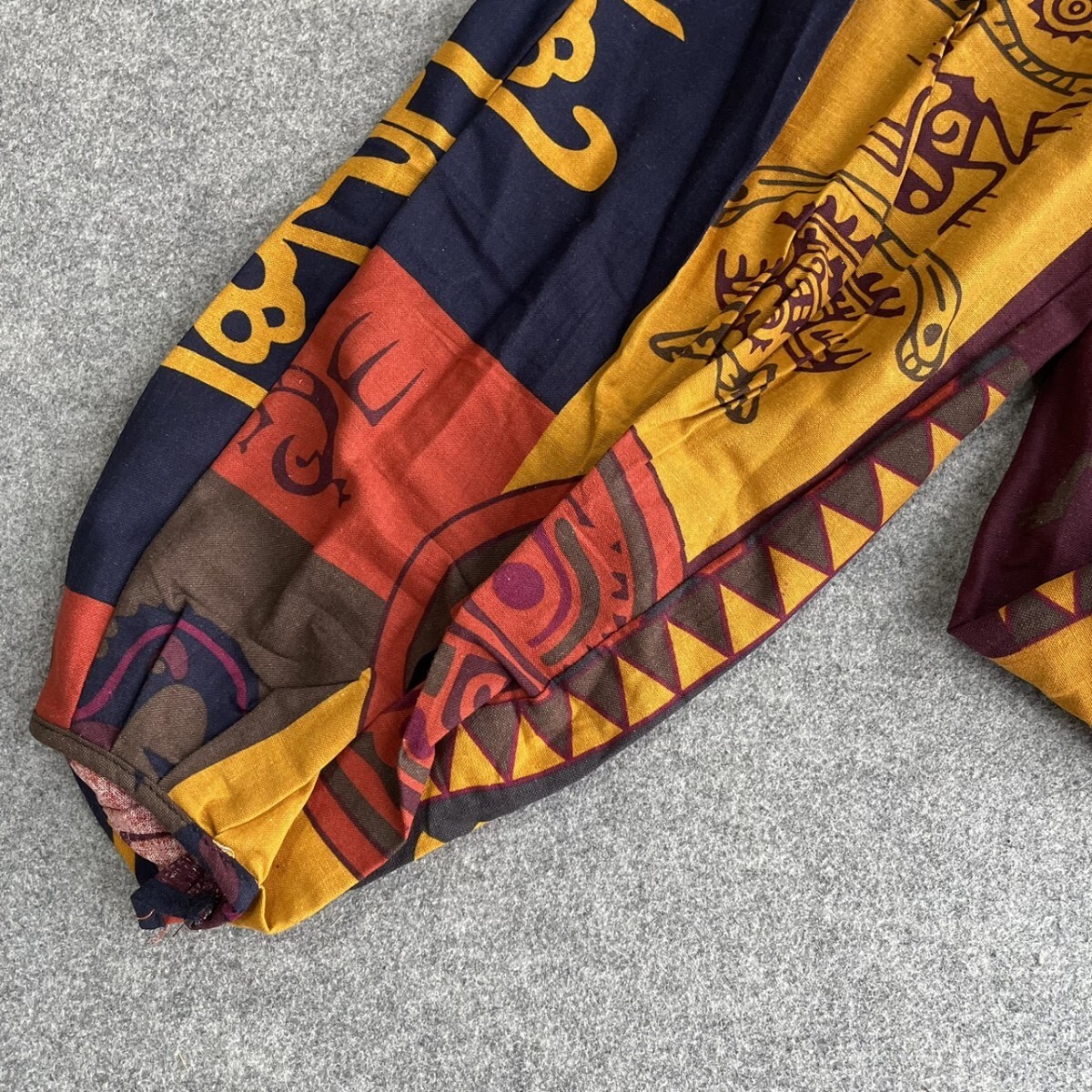 レディース ボリュームパンツエスニック アラジンパンツフリーサイズ で履きやすい！ メンズにも♪_画像9