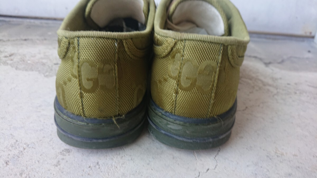 GUCCIグッチTENNIS 1977 スニーカー 7.5 中古品