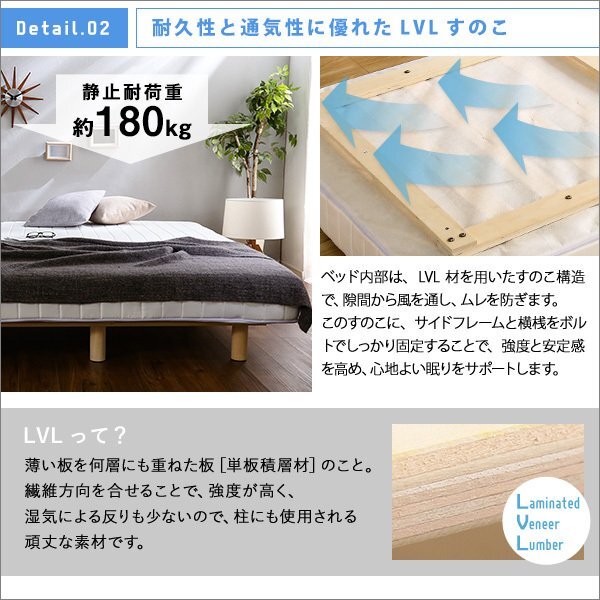 ベッド★腳付きマットレスベッド/ポケットコイル/ダブル/ロール梱包で搬入簡(jiǎn)単/すのこ構(gòu)造/ソファに/茶 ブラウン/特価 限定 激安 即決/a1