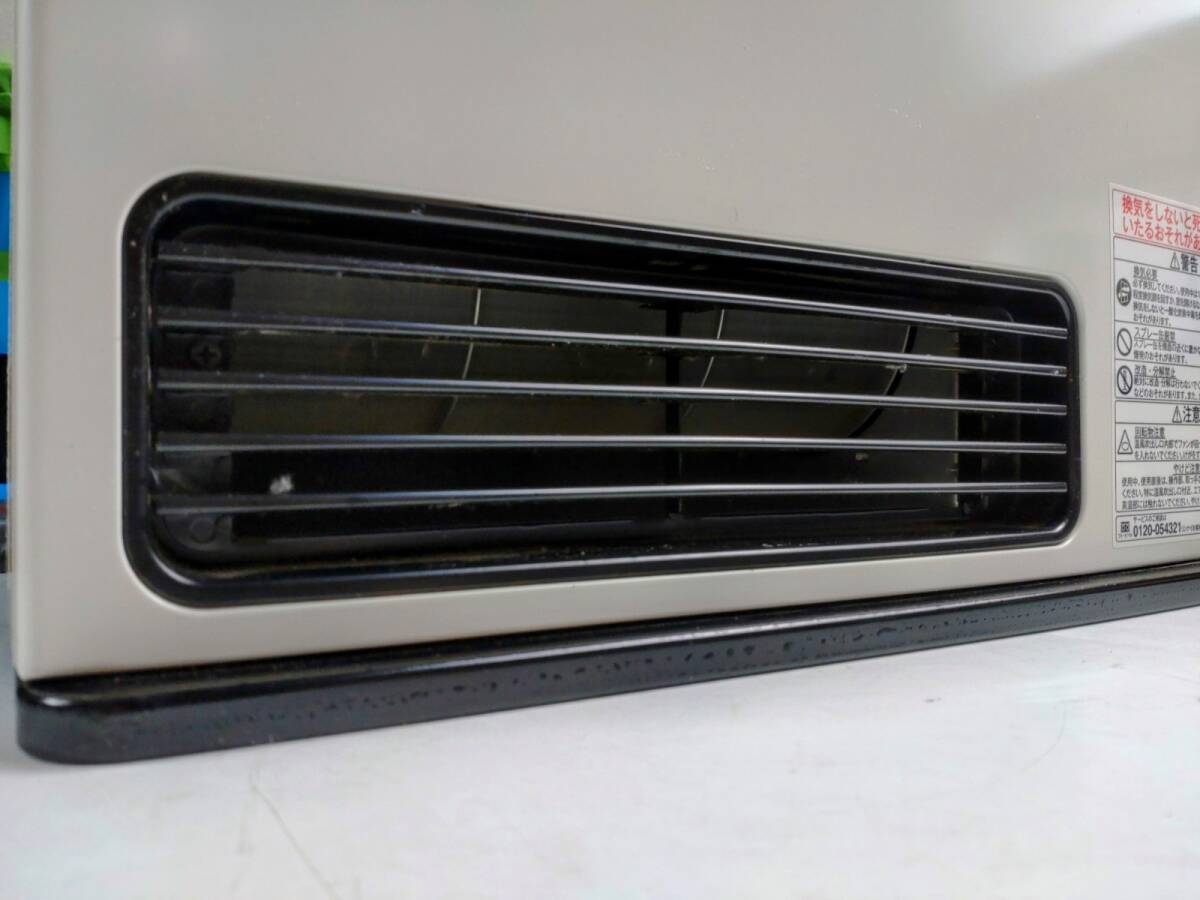 9438-10★Rinnai リンナイ LPガス用 ガスファンヒーター ストーブ SRC-365E 2021年制 通電確認(rèn)済 コンクリート 15畳 木造 11畳★