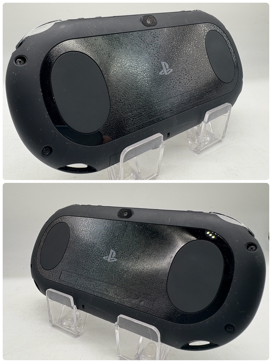 9504-06★1円スタート★SONY/ソニー/PSVita/PCH-2000/ブラック/Wi-Fiモデル/マインクラフト付き/専用microSDカード16GB付屬/難あり★