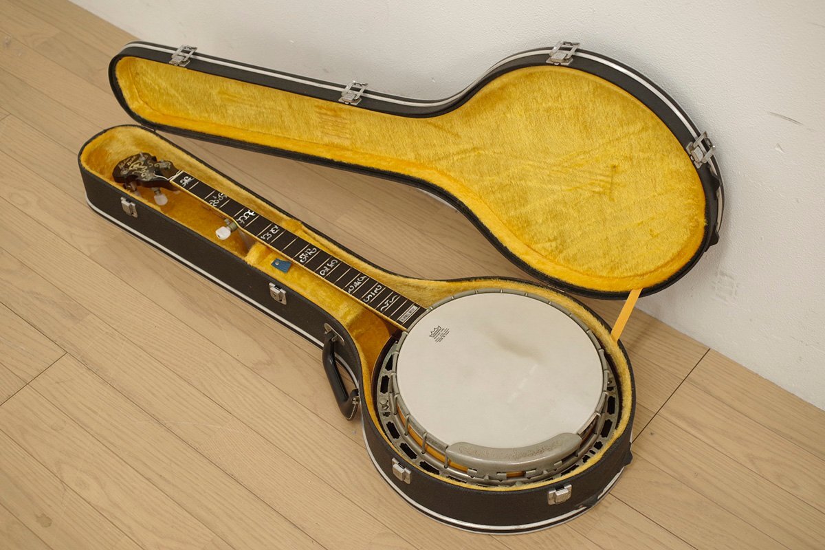 富士弦楽器 フジゲン BLUE BELL RB2500 ブルーベル artist 5弦 バンジョー ジャパンビンテージ 販売當(dāng)時(shí)最上位モデル 現(xiàn)狀渡し