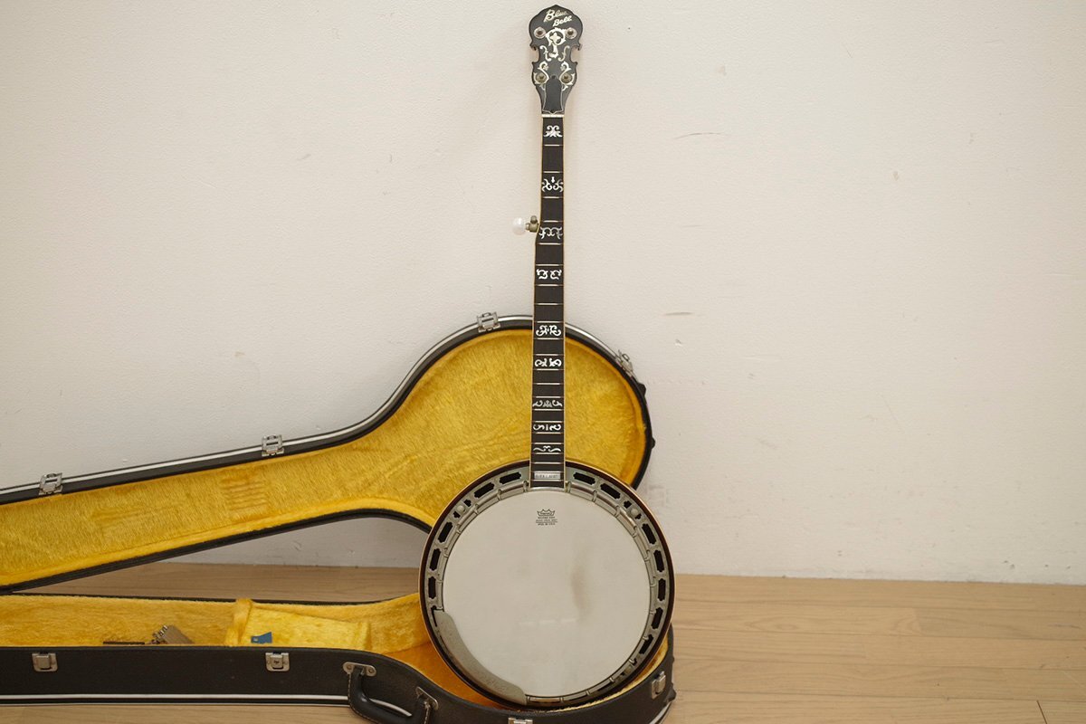 富士弦楽器 フジゲン BLUE BELL RB2500 ブルーベル artist 5弦 バンジョー ジャパンビンテージ 販売當(dāng)時(shí)最上位モデル 現(xiàn)狀渡し