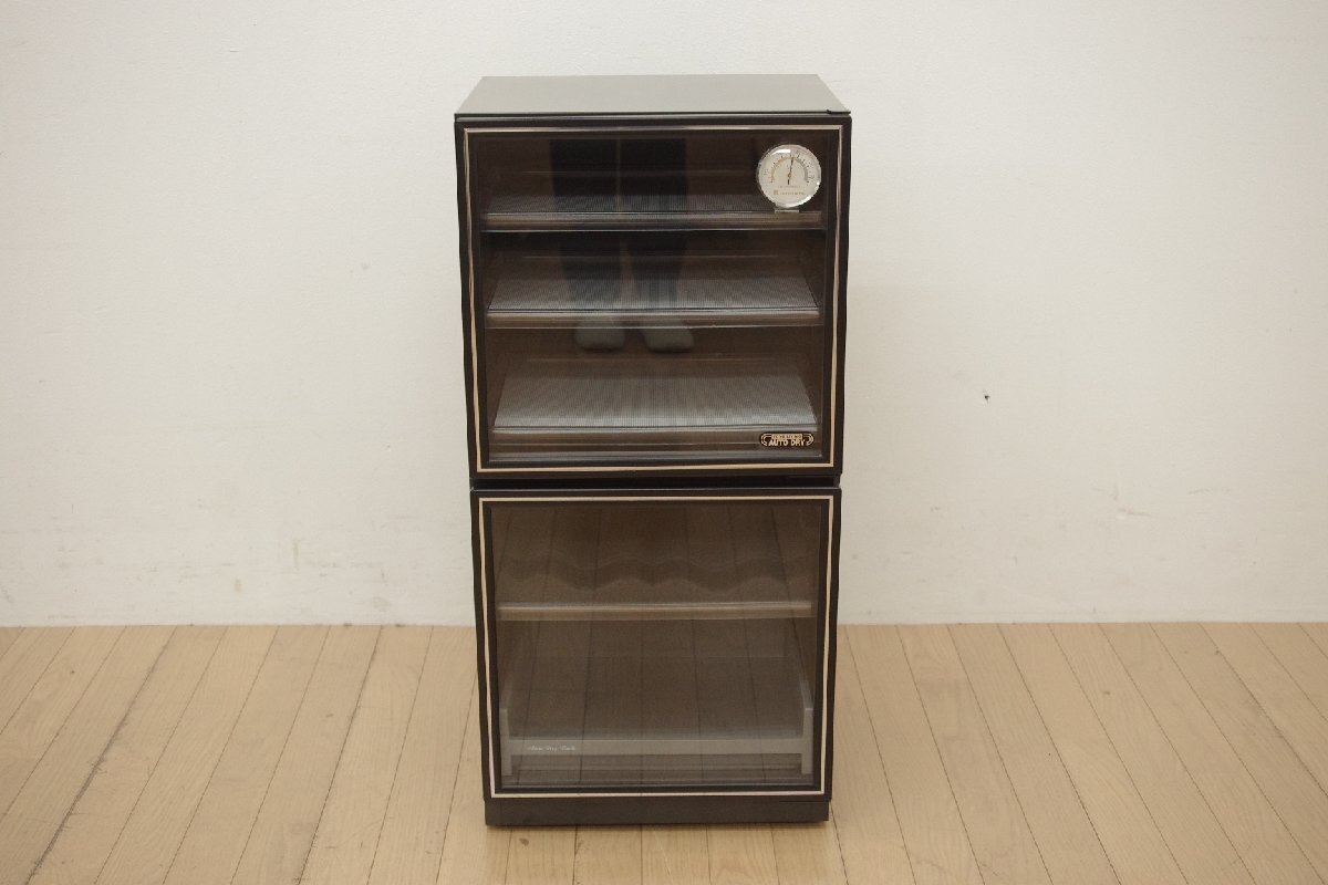 東洋リビング ED-101S 防濕庫 カメラ保管庫 TOYO LIVING オートドライ 防濕保管庫 レンズ カメラ 収納 動作確認済 中古 光觸媒