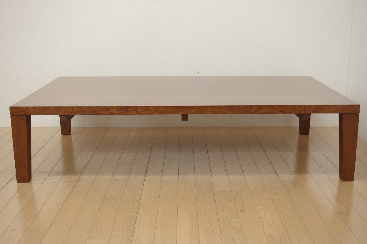 WISE*WISEwa стул wa стул AKI кофе центральный low стол низкий стол ширина 150cm мир . living простой Brown обычная цена 18 десять тысяч B