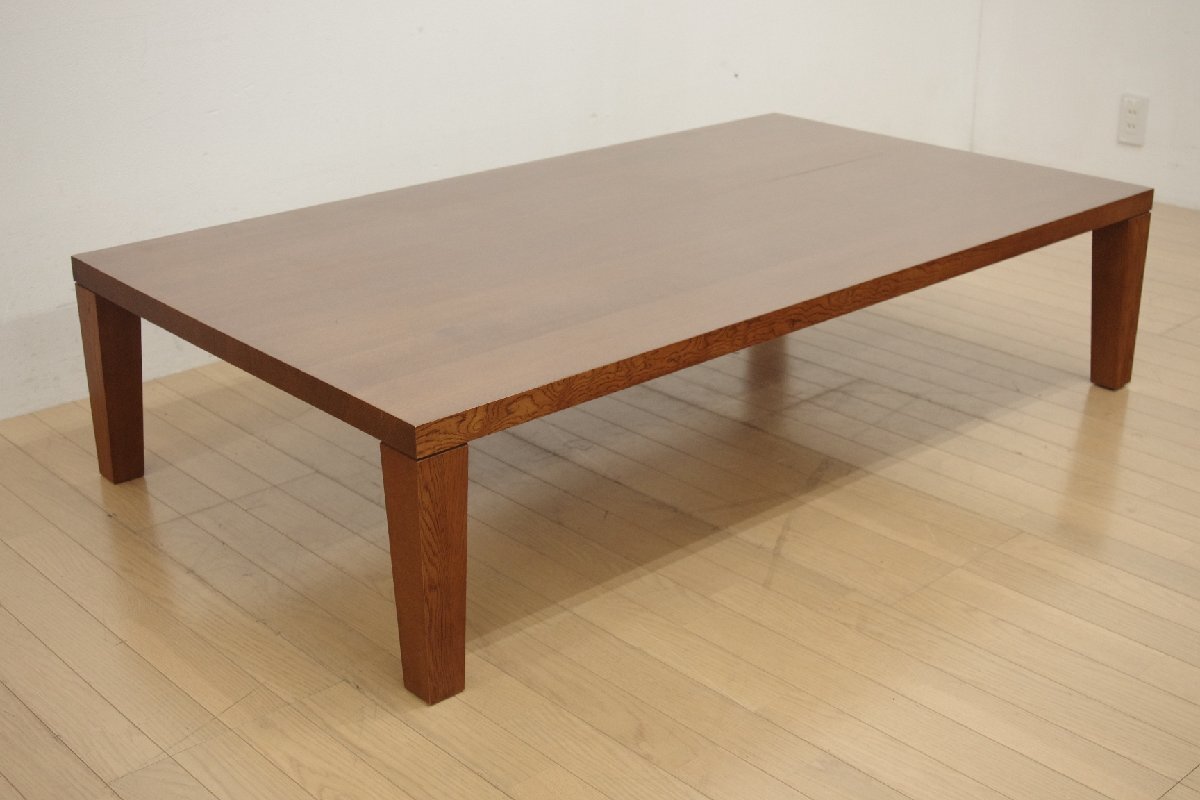WISE*WISEwa стул wa стул AKI кофе центральный low стол низкий стол ширина 150cm мир . living простой Brown обычная цена 18 десять тысяч B
