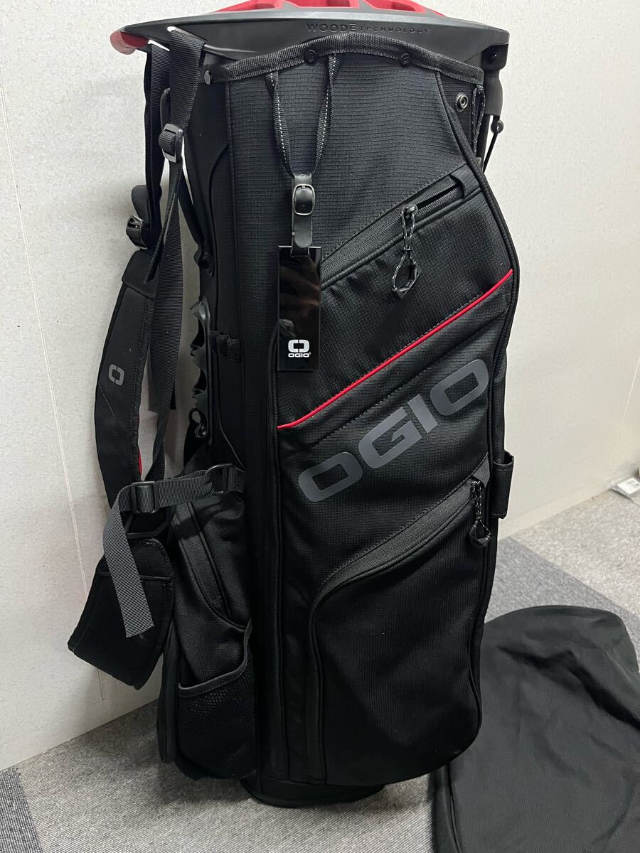 送料無料 希少 完売 美品 2024年 オジオ Woode Hybrid 24 Bag OGIO GOLF スタンド キャディバック