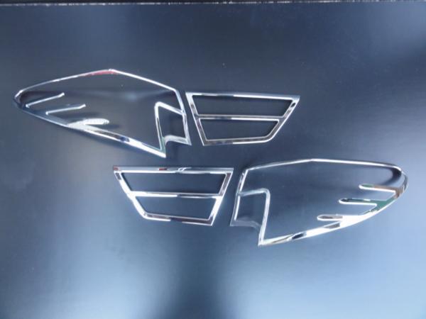 クロームメッキ テールライト テールランプ リング リム パネル　トヨタ　マークX 130系　後期_画像2