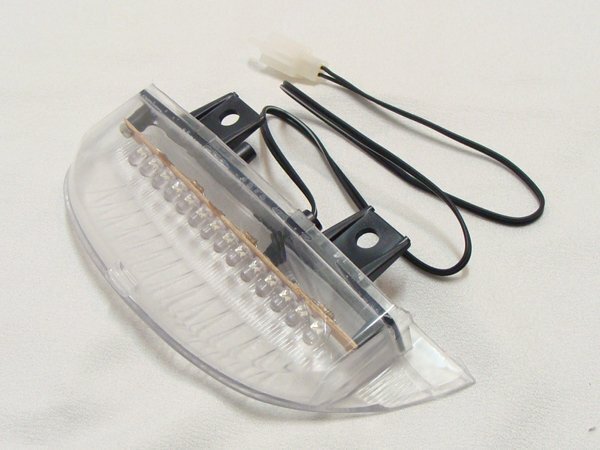 送料格安 ライブディオZX AF34 AF35 リアスポイラー用ブルーLEDテールランプ スマートディオ Z4 AF63 AF57 Dio ストップランプ ブレーキ