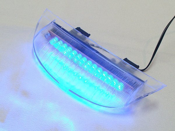 送料格安 ライブディオZX AF34 AF35 リアスポイラー用ブルーLEDテールランプ スマートディオ Z4 AF63 AF57 Dio ストップランプ ブレーキ