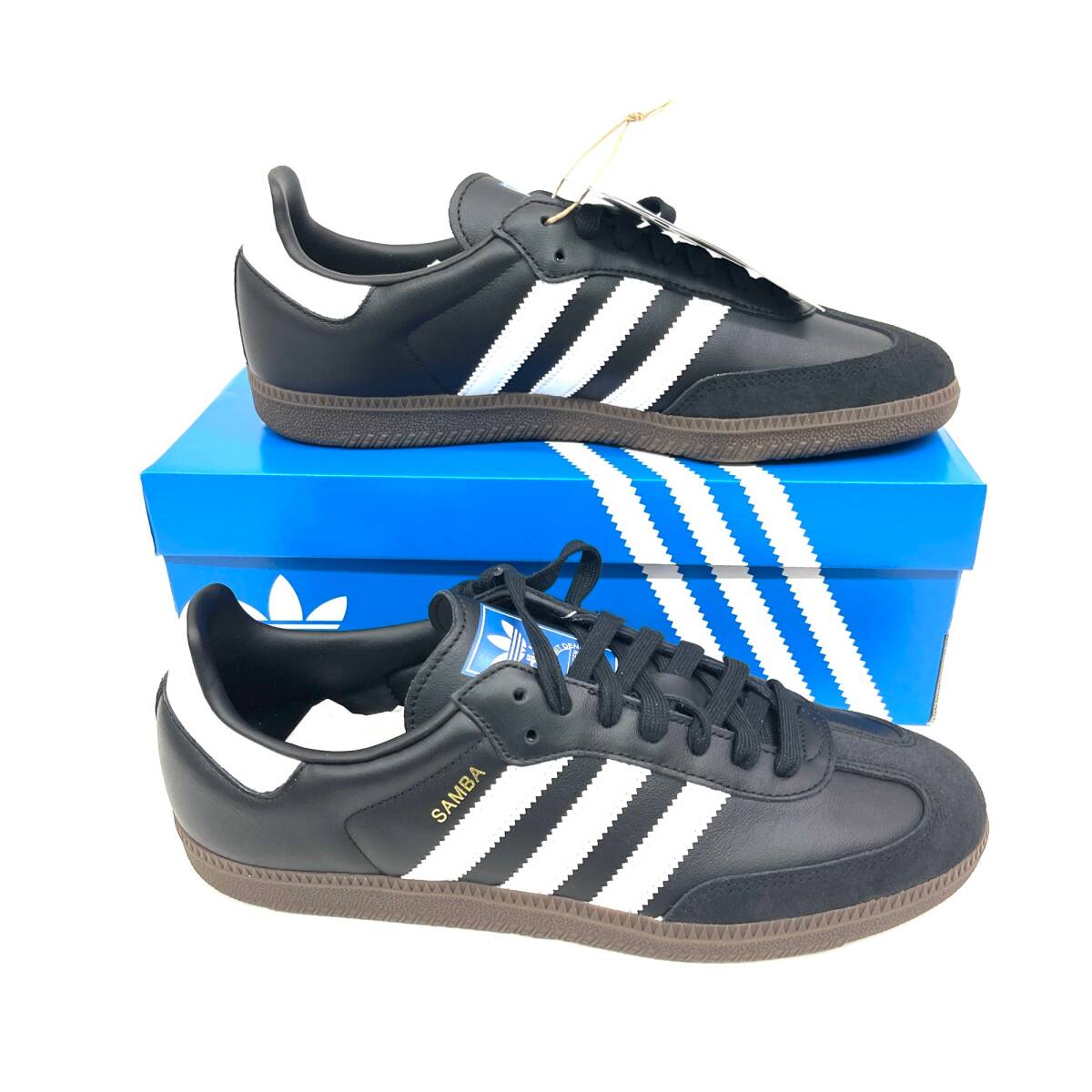 ☆未使用☆adidas SANBA OG アディダス サンバ ブラック×ホワイト 27㎝ US9 人気 スニーカー（SMR8884SM）