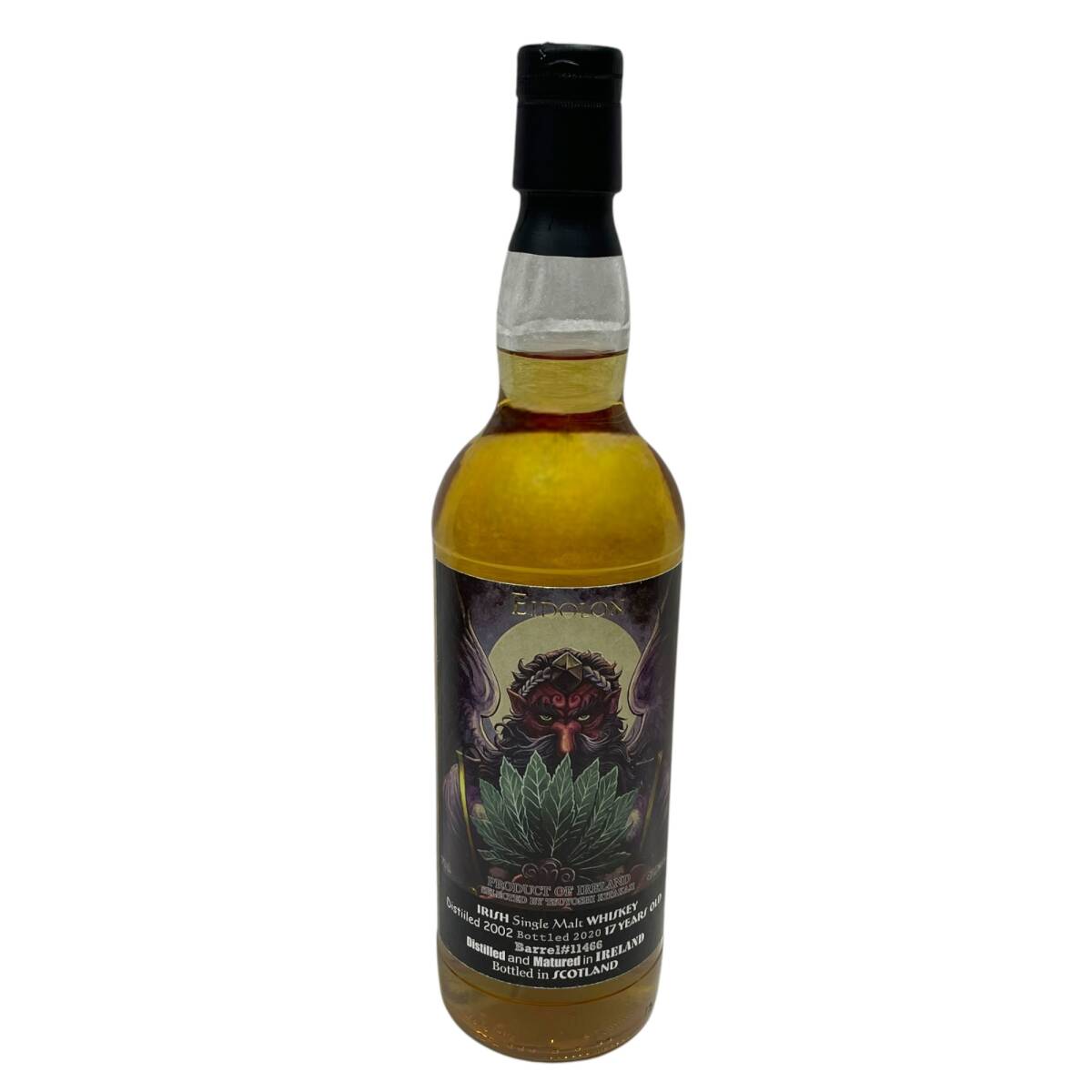 ◆未開(kāi)栓◆ EIDOLON IRISH アイリッシュ シングルモルト ウイスキー 17年 700ml/1149g 47.9％ お酒 箱無(wú)し P89736NH
