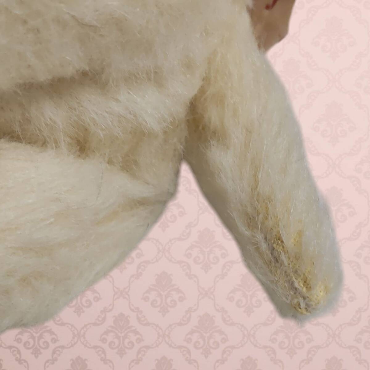 ◎保管品◎ 日本人作家さん Marilyn Whim Bear 大國 早苗 人気の羊 32cm ぬいぐるみ tsuW88286CO