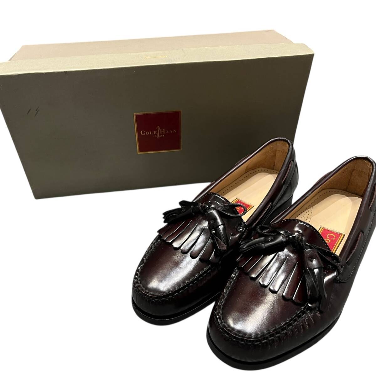 ■中古品■COLE HAAN コール?ハーン ローファー サイズ6.5E レディース 靴 箱あり IYE1008Z