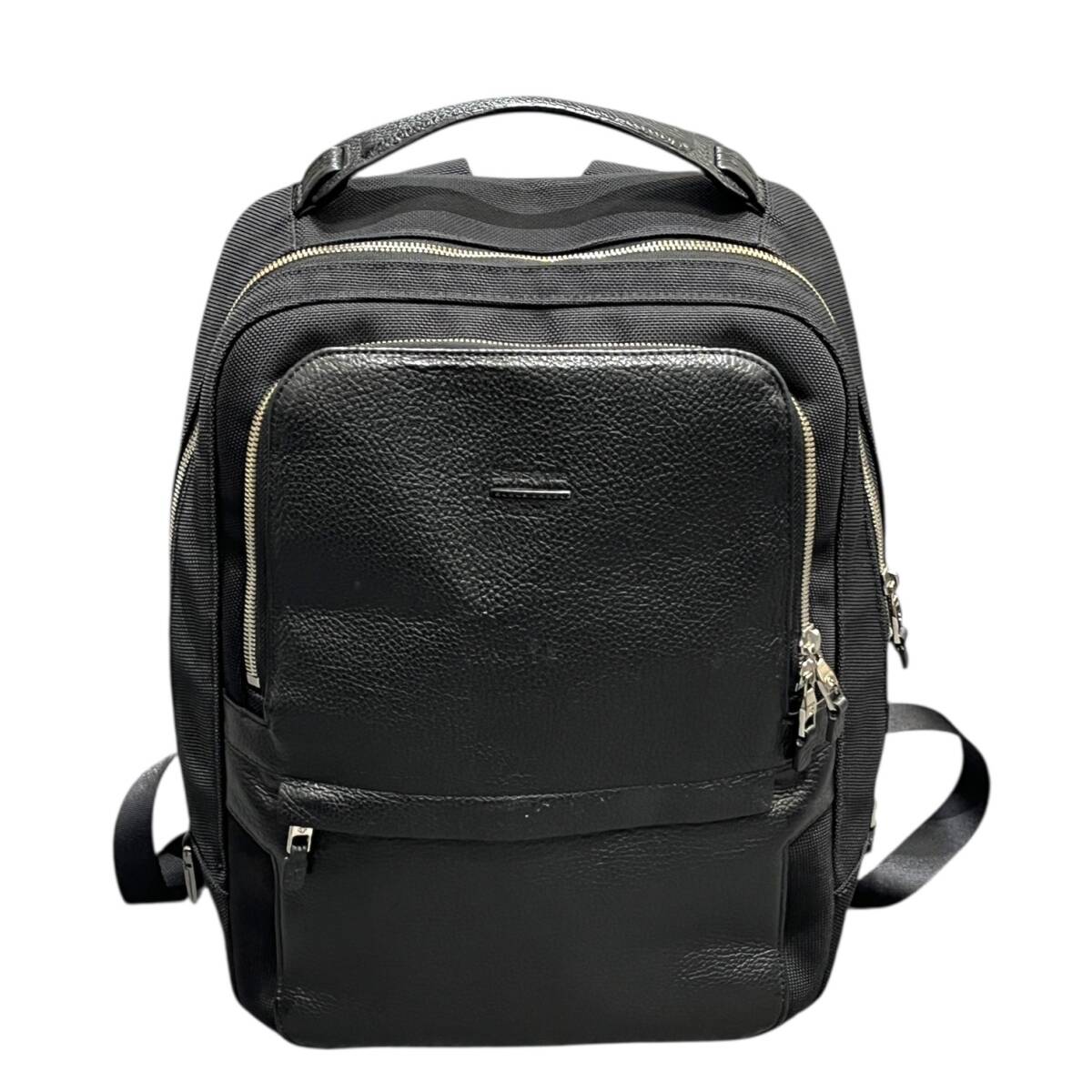 ■中古品■samsonte サムソナイト リュックサック メンズ バックパック ブラック 鞄 本體のみ ZE4600Z