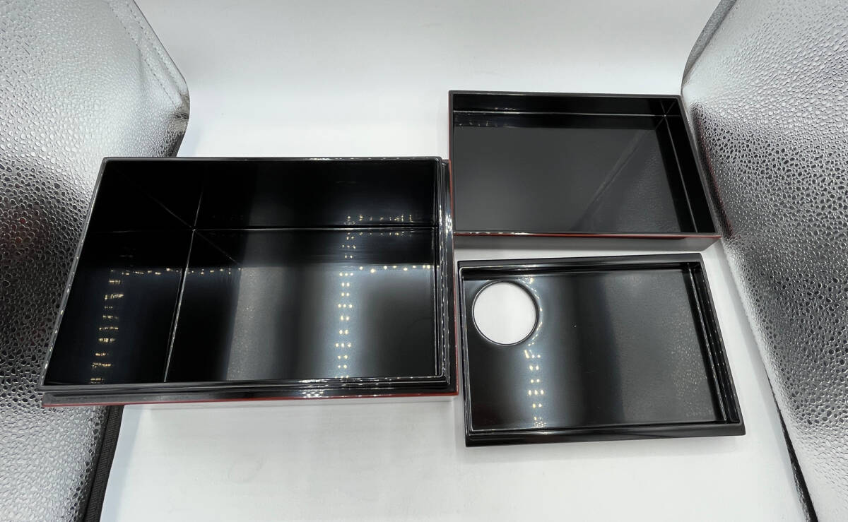 ■中古品■四秀七寶 茶器 セット 茶箱 熘真涂 箱付き 和食器 ZE3751Z