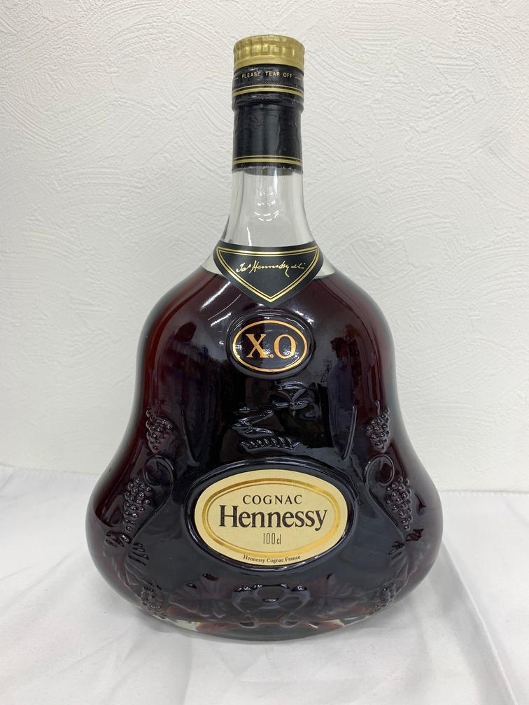 ヘネシー XO コニャック HennessyX.OCOGNAC 350 ヘネシー Hennessy XO 金キャップ コニャック 未開栓 ブランデー
