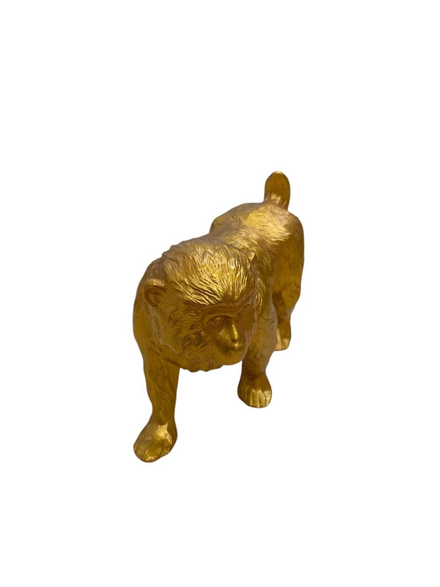 美術(shù)工蕓 猿 日展作家 村田宏 伝統(tǒng)工蕓品 オブジェ 置物 中古美品 SKH4913