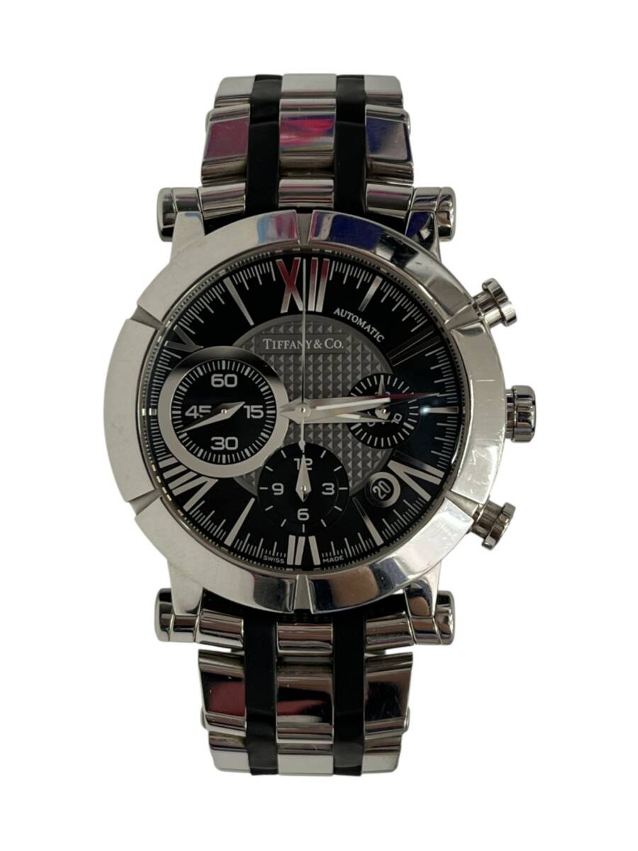 【中古品】Tiffany&Co ティファニー アトラスクロノ Z1000.82.12A10A00A メンズ 時計 STG2969