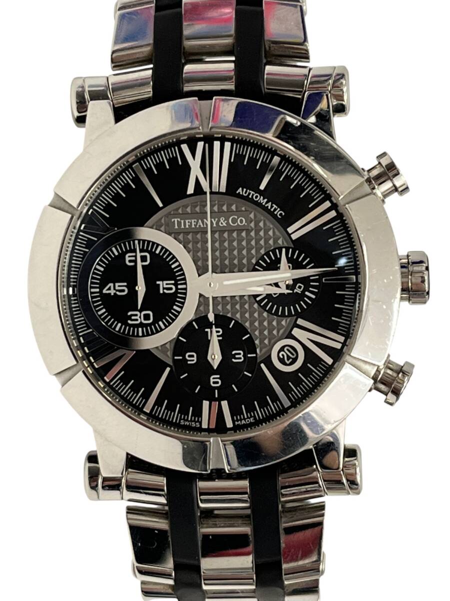 【中古品】Tiffany&Co ティファニー アトラスクロノ Z1000.82.12A10A00A メンズ 時計 STG2969