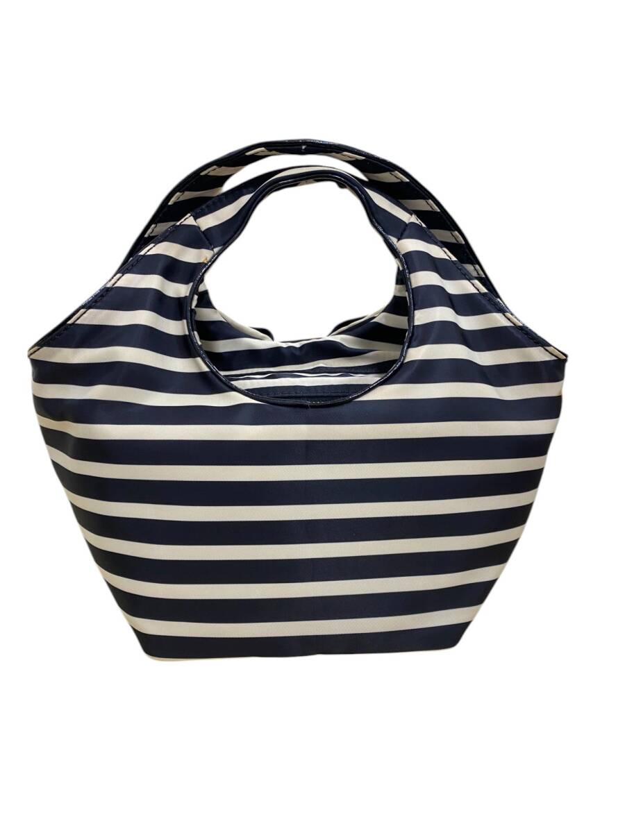 Kate Spade нейлон лента Kate Spade ручная сумочка цвет белый / чёрный б/у товар SKH4604