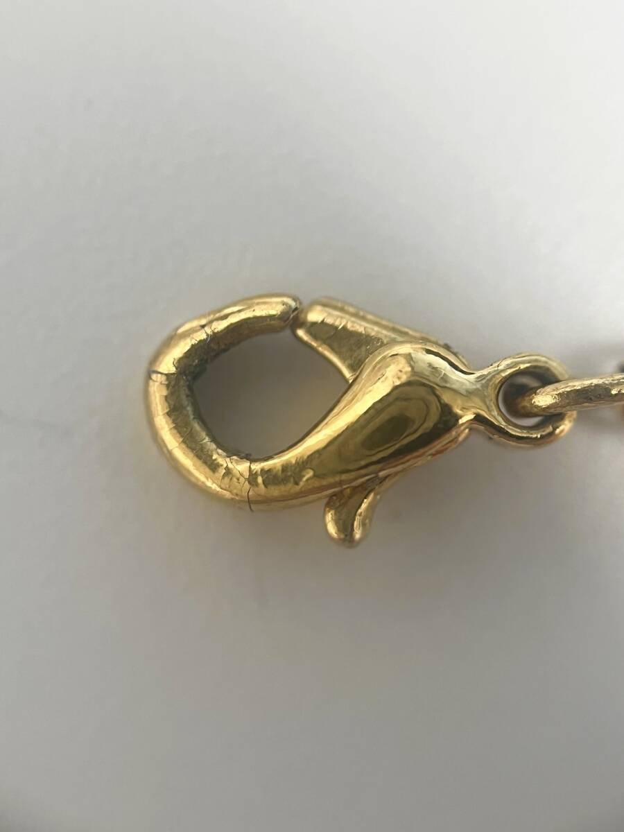 【中古】ニナリッチ NINA RICCI ゴールド ラインストーン NR ロゴ ネックレス ピアス セット STG2843
