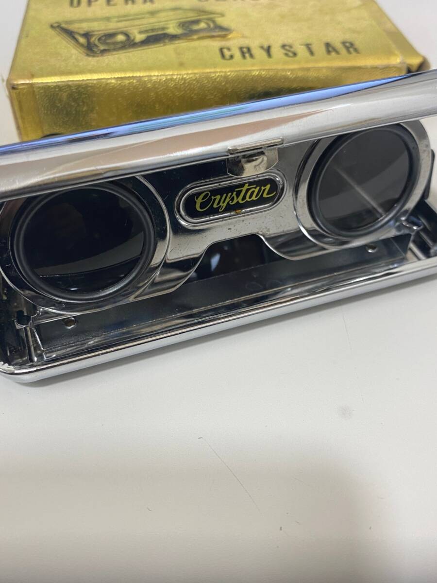 OPERA GLASSES CRYSTAR 2.5 オペラグラス 双眼鏡 折りたたみ