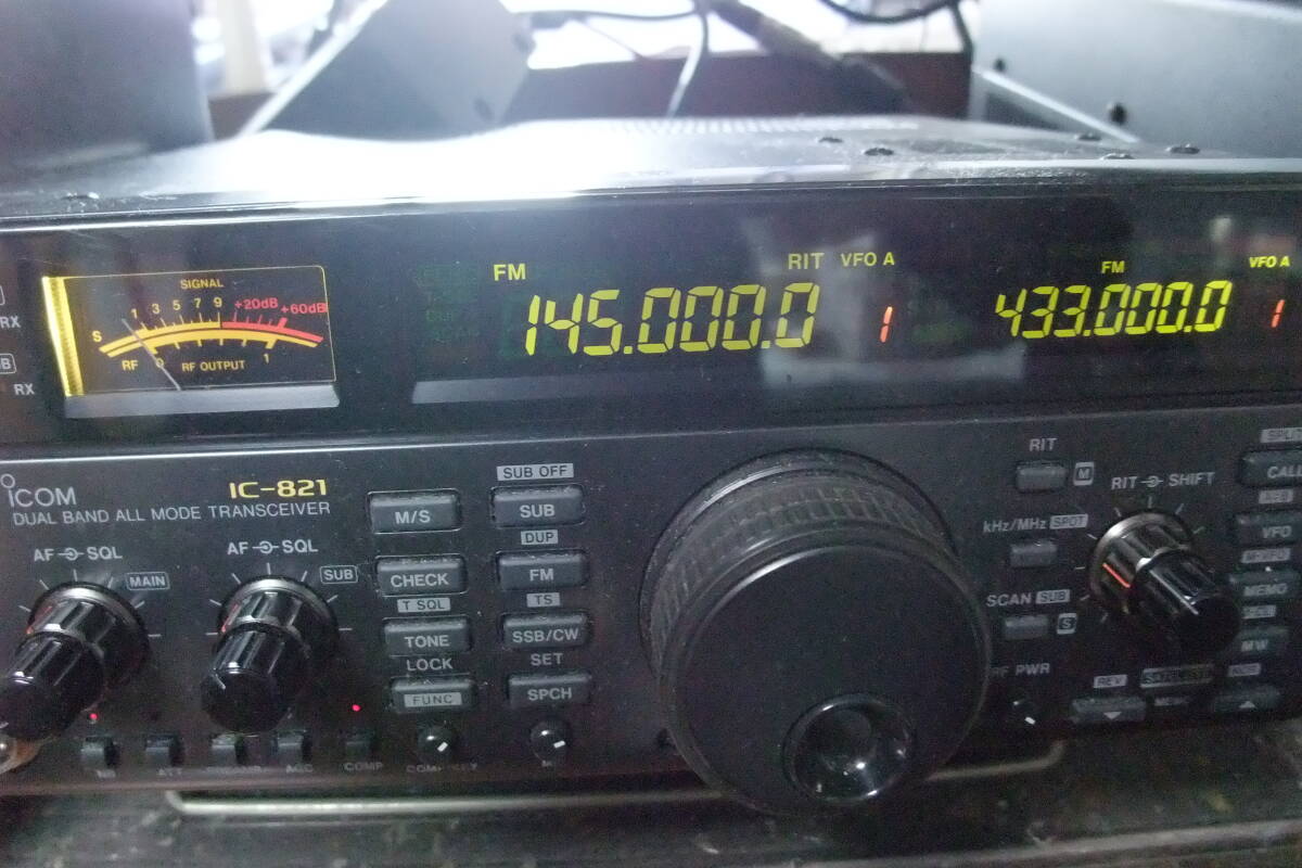 アイコムIC821 Yahoo!オークション - アイコム IC-821 145MHZ(45W