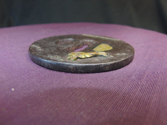 специальный отбор товар CE-96.. лошадь no map гарда меча металлический земля вес 159g японский меч принадлежности меч . изобразительное искусство . инструмент