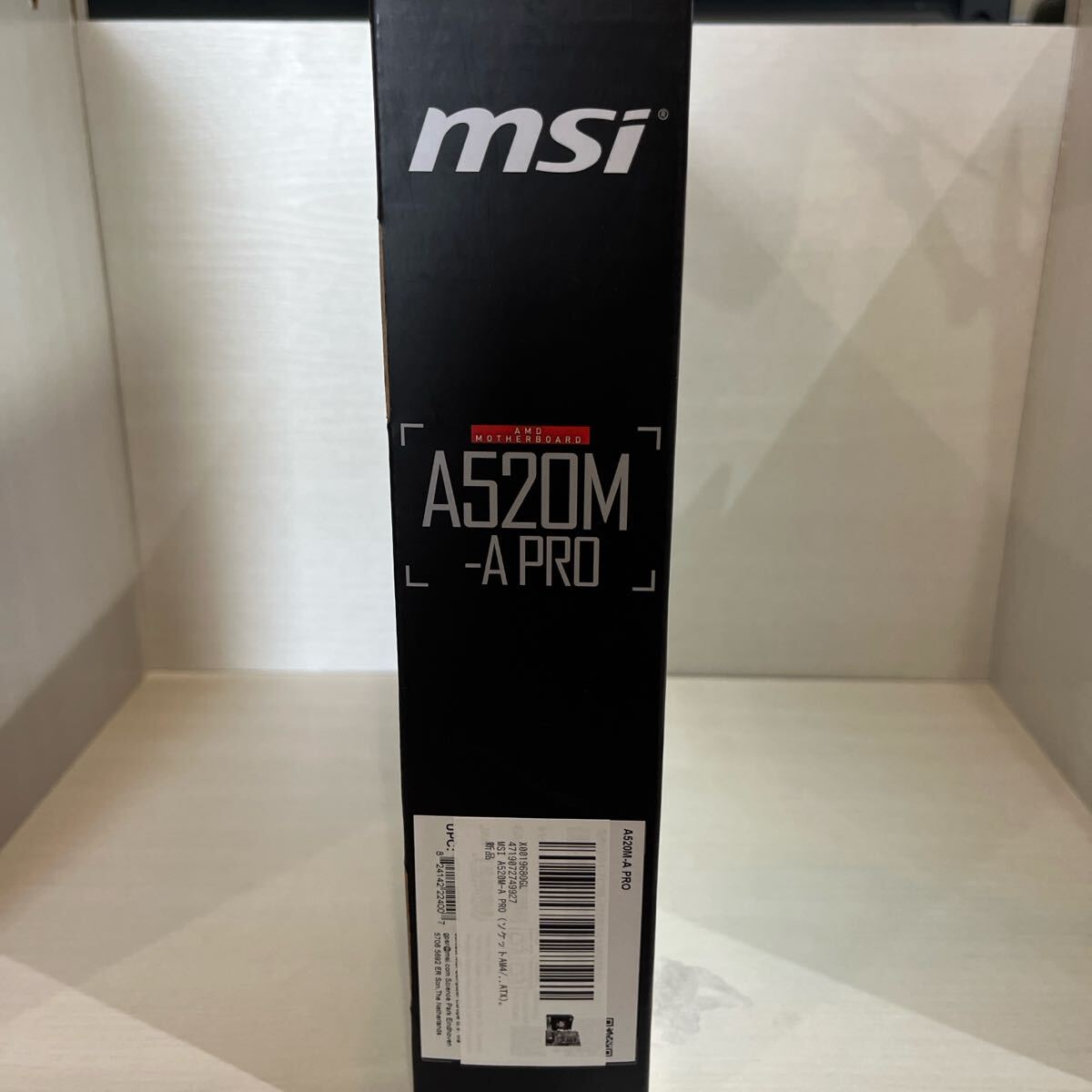 MSI A520M-A PRO (Socket AM4/A520/DDR4/S-ATA 600/Micro ATX) 新品
