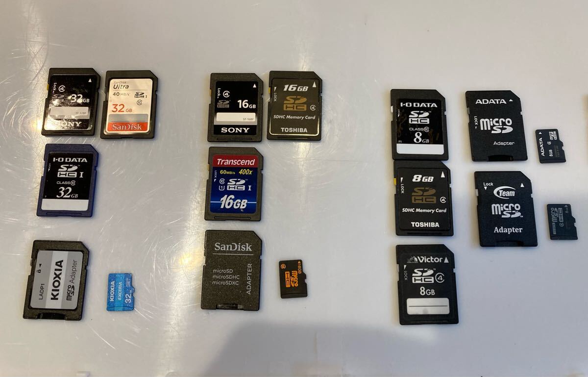 SDカード メモリーカード micro 初期化済み SDHC SanDisk いろいろ