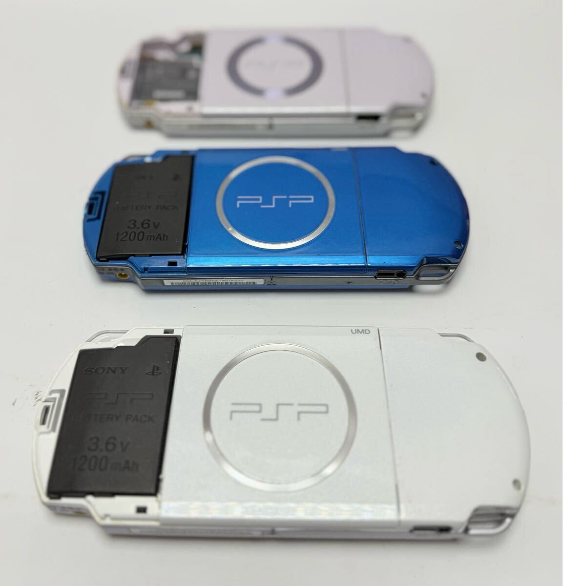 【セール】福袋のファッション通販 SONY ソニー PSP ポータブル PSP-3000 2台 PSP2000 1台(ジャンク 携帯用ゲーム機本体