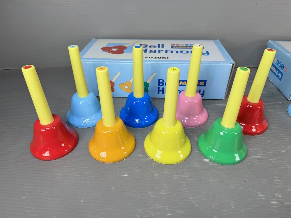 ハンドベル　ベルハーモニー　MBH-8　スズキ　SUZUKI　BELL HARMONY　2個(gè) セット